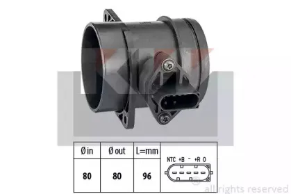 Расходомер воздуха KW купить