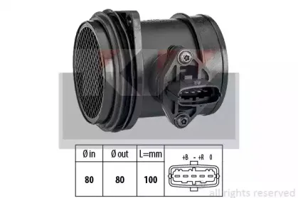 Расходомер воздуха KW купить