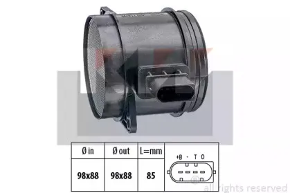 Расходомер воздуха KW купить