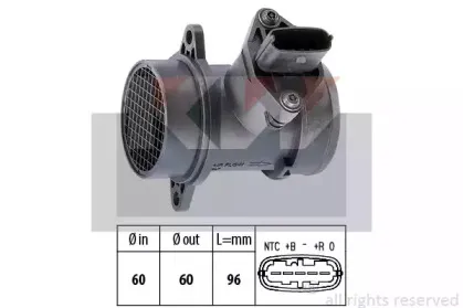 Расходомер воздуха KW купить