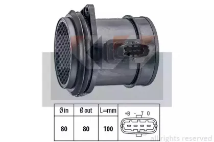 Расходомер воздуха KW купить