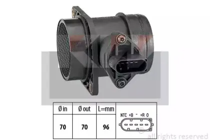 Расходомер воздуха KW купить