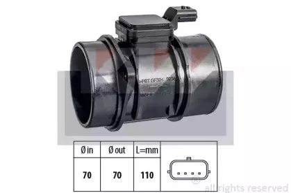 Расходомер воздуха KW купить