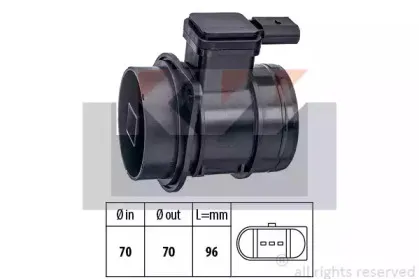 Расходомер воздуха KW купить