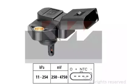Датчик давления воздуха, высотный корректор KW купить