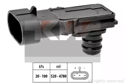 Датчик давления воздуха, высотный корректор KW купить