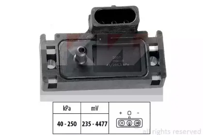 Датчик давления воздуха, высотный корректор KW купить