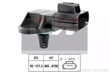 Датчик давления воздуха, высотный корректор KW купить