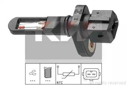 494 001 KW Датчик температури повітря (аналог EPS 1.994.001/Facet 10.4001 ) KW купить