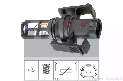 494 014 KW Датчик температури повітря (аналог EPS 1.994.014/Facet 10.4014 ) KW купить
