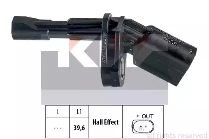 460 008 KW Датчик ABS (аналог EPS 1.960.008/Facet 21.0008 ) KW купить
