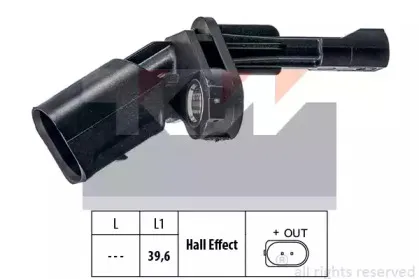 Датчик, частота вращения колеса KW купить