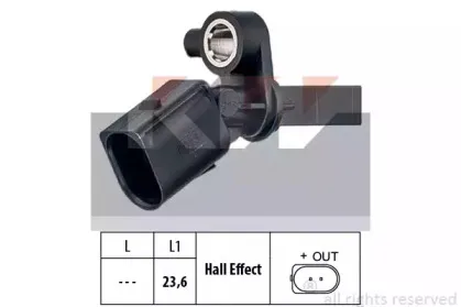 Датчик, частота вращения колеса KW купить