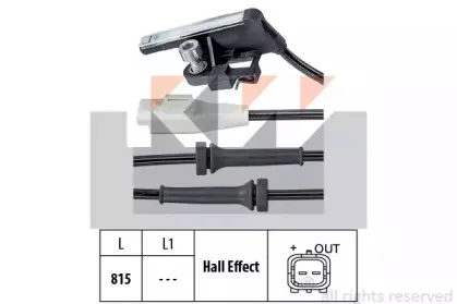 Датчик, частота вращения колеса KW купить