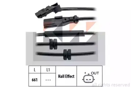 Датчик, частота вращения колеса KW купить