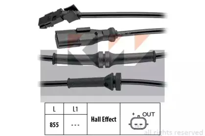 Датчик, частота вращения колеса KW купить