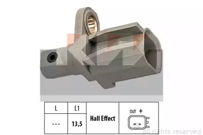 Датчик, частота вращения колеса KW купить