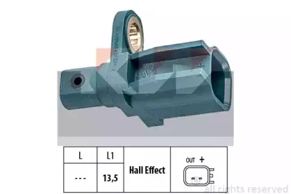 Датчик, частота вращения колеса KW купить