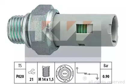 Датчик давления масла KW купить