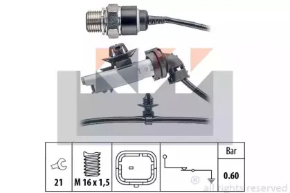 Датчик давления масла KW купить