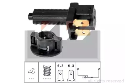 Выключатель фонаря сигнала торможения KW купить