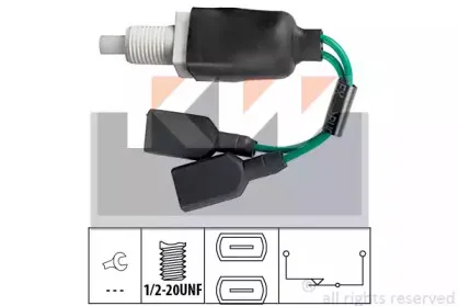 Выключатель фонаря сигнала торможения KW купить