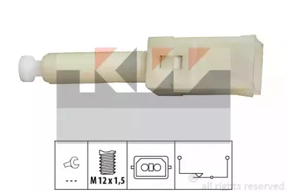 Выключатель фонаря сигнала торможения KW купить