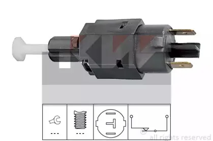 510 098 KW Датчик педалі гальм/зчеплення (аналог EPS 1.810.098/Facet 7.1098 ) KW купить