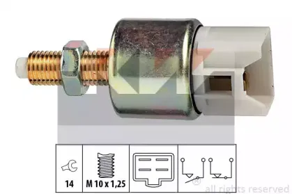 Выключатель фонаря сигнала торможения KW купить