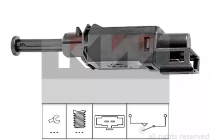 510 143 KW Датчик педалі гальм/зчеплення (аналог EPS 1.810.143/Facet 7.1143 ) KW купить