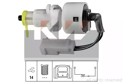 Выключатель фонаря сигнала торможения KW купить