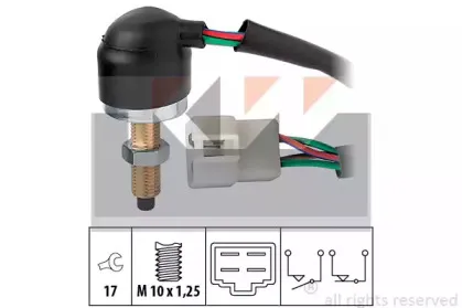 Выключатель фонаря сигнала торможения KW купить