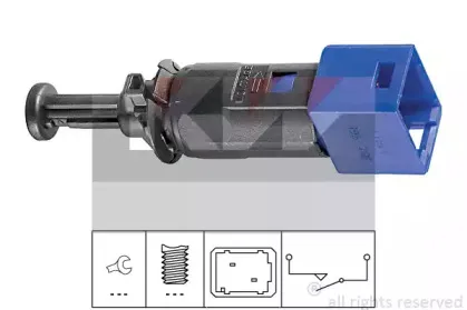 510 195 KW Датчик педалі гальм/зчеплення (аналог EPS 1.810.195/Facet 7.1195 ) KW купить