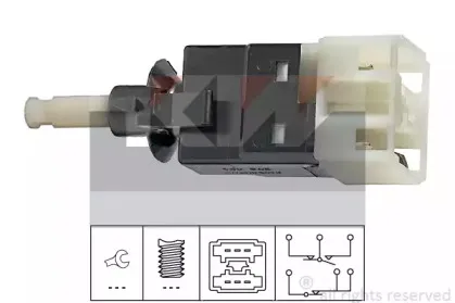 Выключатель фонаря сигнала торможения KW купить