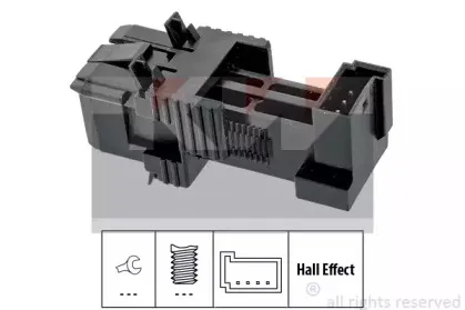 Выключатель фонаря сигнала торможения KW купить