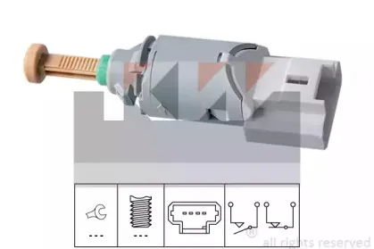 510 227 KW Датчик педалі гальм/зчеплення (аналог EPS 1.810.227/Facet 7.1227 ) KW купить