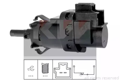 Выключатель фонаря сигнала торможения KW купить