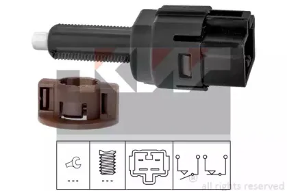 510 261 KW Датчик педалі гальм/зчеплення (аналог EPS 1.810.261/Facet 7.1261 ) KW купить