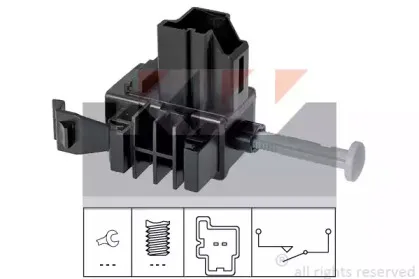 Выключатель, привод сцепления (Tempomat) KW купить