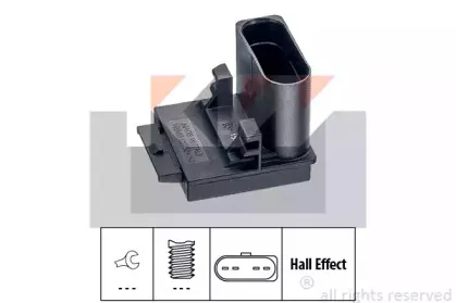 510 309 KW Датчик педалі гальм/зчеплення (аналог EPS 1.810.309 /Facet 7.1309 ) KW купить