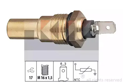 Датчик, температура охлаждающей жидкости KW купить