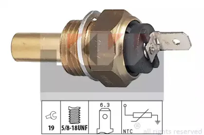 Датчик, температура охлаждающей жидкости KW купить