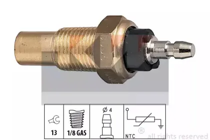 Датчик, температура охлаждающей жидкости KW купить