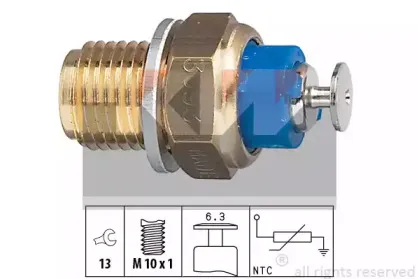 Датчик, температура масла KW купить