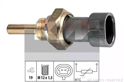 Датчик, температура охлаждающей жидкости KW купить