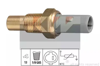 Датчик, температура охлаждающей жидкости KW купить