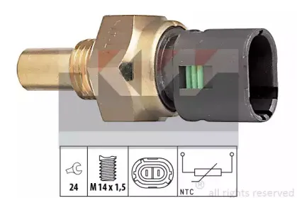 Датчик, температура масла KW купить