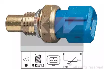 Датчик, температура охлаждающей жидкости KW купить