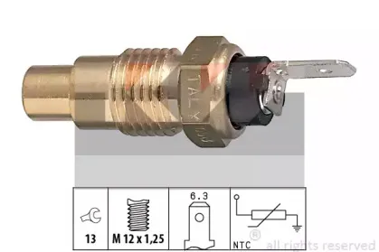 Датчик, температура охлаждающей жидкости KW купить