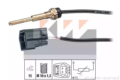 Датчик, температура охлаждающей жидкости KW купить